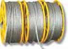 WIRE ROPE ANTI TWIST ANTI-TWISTING STEEL ROPE Model Number 21.12 Description Anti-twisting galvanised steel rope specifically designed for stringing operations. Made up of 12 braided strands.