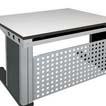 24 Starter Desk Technical Pedestal - SLIM Perforated