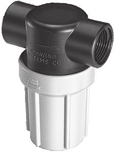 Key feature overview for 16106: Operates at pressures up to 200 psi (14 bar).
