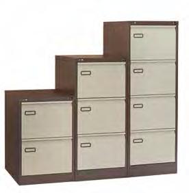 GO Filing abinets GO filing cabinets are built to last with heavy duty steel, double skin drawer fronts and high