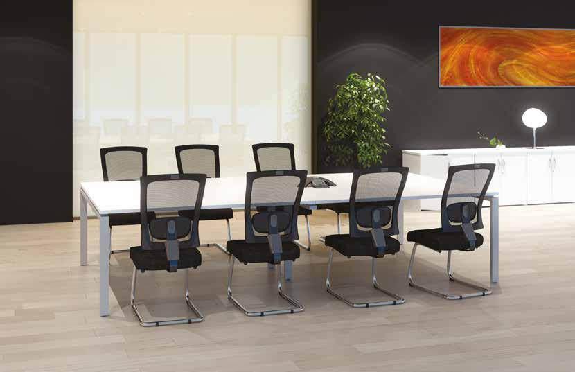 dapt II ench boardroom tables Overview contemporary design of boardroom tables with choice of square tables or rectangular tables with two depths 1200mm and 1600mm.