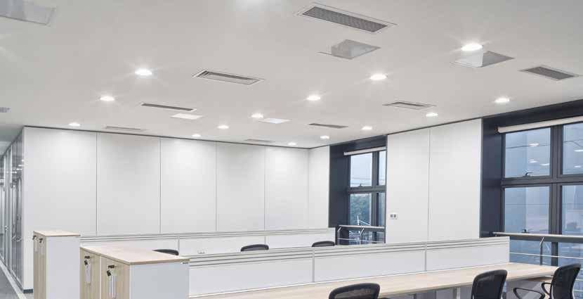 12 Slim Downlighter DALI GE Lighting introduces the new standard range of LED Slim Recessed Downlighters. There are a selection of sizes and colour temperature options to meet customer requirements.
