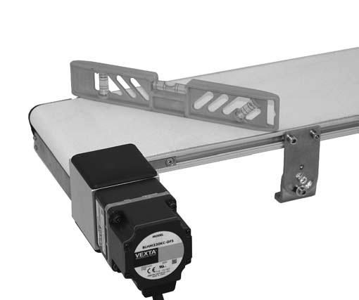 Installation Figure NOTE Conveyor comes assembled with mount package and gearmotor attached. If maintenance is needed to the components see 00 Series End Drive Mounting Package manual 85-748.