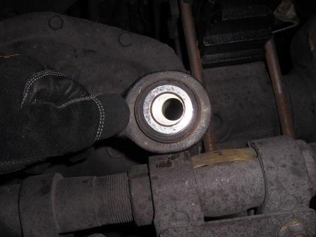 Install the 9/6-8x3.5 bolt washers and nut. DO NOT TIGHTEN. 7. Install the.