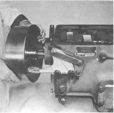 Figure 77 - Install drum and flange assembly, brake