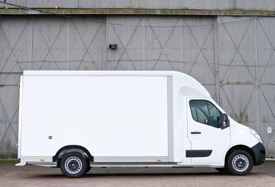 In addition, the LoLoader s adaptability means it can be easily converted for specialist uses such as catering vehicles or mobile shop or showroom.