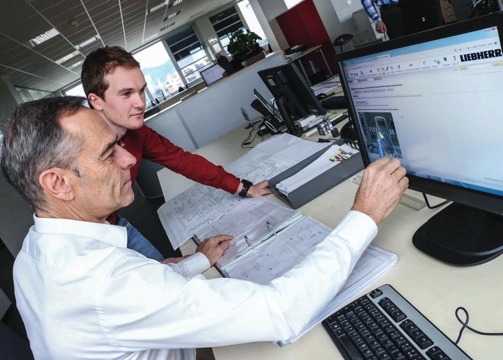 24/7 Technical Follow Up More than 5000 potential solutions With a catalogue of more than 5000 solutions provided, the Liebherr Troubleshoot Advisor is a complete data base, allowing customers to