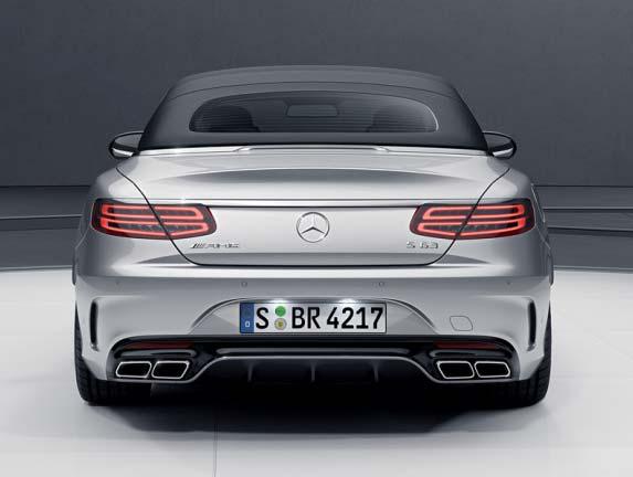 S63 4MATIC Cabriolet Exterior Design AMG-specific radiator grille with twin
