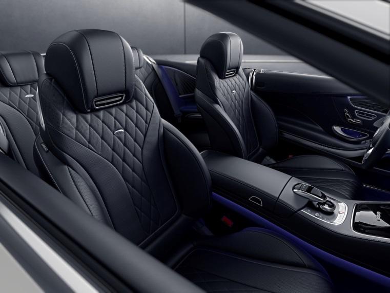 S 550 Cabriolet Upholstery designo Exclusive Nappa Leather (only available with MXP)