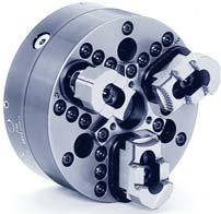 function for precise driving Example: Axle chuck for car body parts Sealed and oil-filled