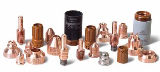 Mechanized Gouging consumables Gouging consumables are specifically designed for metal-removal applications.
