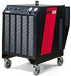 The MAX200 Advantage 200 amp, 30 kw power output delivers heavyduty cutting capacity up to 2 inches (50 mm) thick on most metals; typical cutting speeds greatly exceed oxyfuel or other methods.