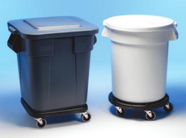 Bins / Waste Disposal g Polymer bins and lids Untouchable bin + lid Slim Jim bin + lid untouchable (left) and slim jim (right) Dimensions Untouchable = 375x375x825mm high Slim Jim =