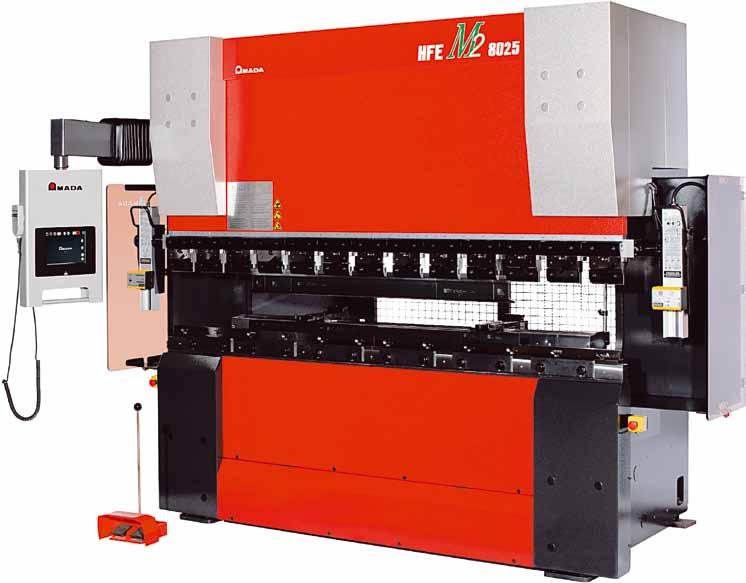 AMADA s successful press brake technology offers users more flexibility! Manufactured in Europe for Europe Press brakes from AMADA have been used successfully since 1955.