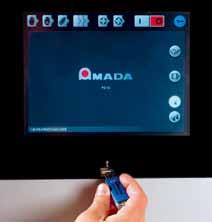 Bending with a new degree of freedom An energy saving inverter drive as standard In conjunction with the HFE-M2 features already described, AMADA