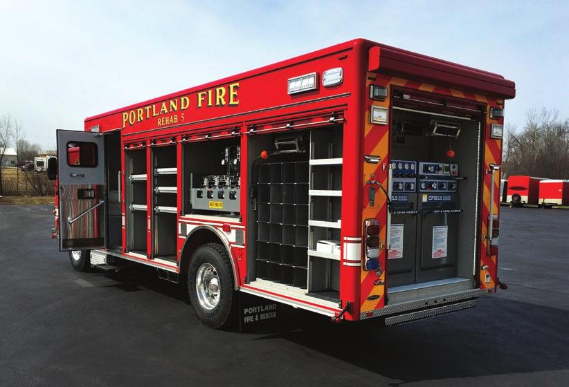 Increase fire scene capabilities with extensive mobile ommand-style units used to manage, organize and monitor Designed to operate in a