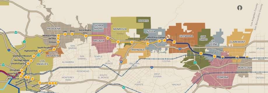 Gold Line s 3 Phases = $3 Billion Investment Los Angeles-Pasadena Pasadena-Azusa Glendora-Montclair Los Angeles to Pasadena Completed On Time/Under Budget (2003) 13.