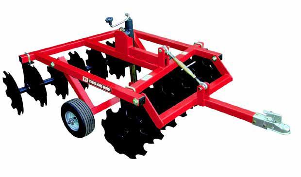33" Compact Disc Taylor Pittsburgh s 233-14-10-CD Compact Disc is perfect for use in wildlife food plots, small gardens, row cultivation, and yard prep work.
