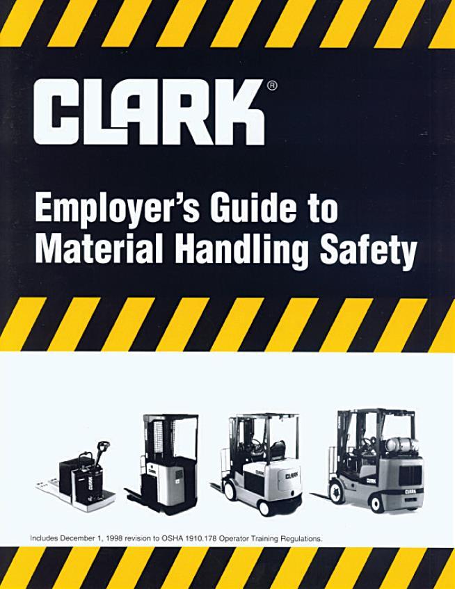 1990 CLARK is the first lift truck manufacturer to provide the