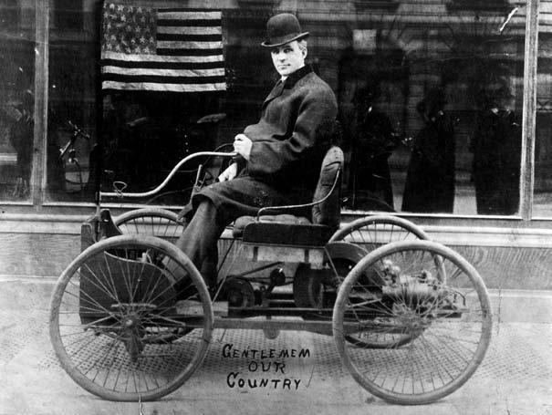 People tried ways to manufacture cars faster and at a lower cost. In 1896, one early company could make only 13 cars in a year. But by 1899, a company could make over 2,000!