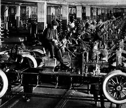 Now almost everyone could buy a car. By 1929, over 3.5 million cars were on the road.