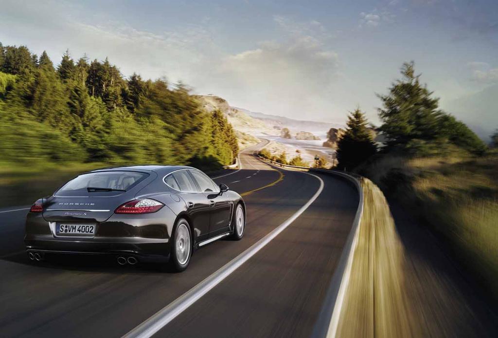 The new Panamera S. Built for the road, this grand tourer is uniquely Porsche. With rearwheel drive and manual gearbox. Above all, however, it s a sportscar. But you don t need us to tell you that.
