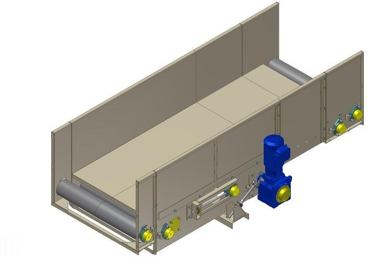 Design Elements: The 9000 Series Uni-Belt conveyor is designed and engineered to meet specific requirements for load, unload, and transport needs of the baggage handling industry.