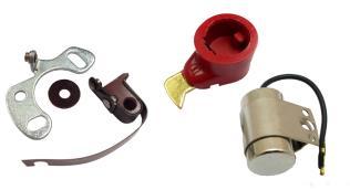 Set points + condenser + rotor arm IGN1031A AC Delco Ignition Points (Pair) IGN1030 Lucas Ignition Set points + condenser + rotor