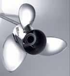 II hub system. Standard 3-Blade propeller can be utilized on typical outboard and sterndrive applications.