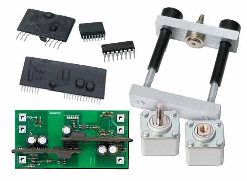 Powerex Quick Reference Guide Accessories Acceleration Sensors Box and Bar Clamps DC-DC Converters to Provide +15V Power Supply