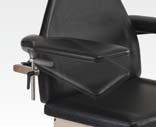 wider, adjustable arm support surface for hand and forearm procedures (seat