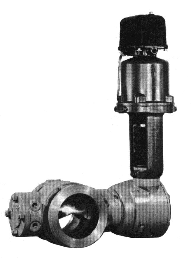 The spherical plug not only gives precise control of the flow through the valve, but also gives a tight shutoff when in the closed position.