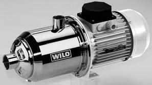 High Pressure Centrifugal Pumps Product Overview High Pressure Centrifugal Pumps Product Overview Wilo-Economy MHI Duty chart H[m] 6 5 4 Wilo-Economy-MHI 5 Hz Non self-priming pumps for: Water supply