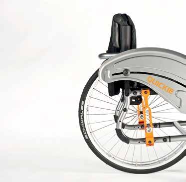 Seat height adjustable in seven positions With a camber from 0 to
