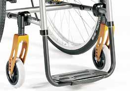 combination with a hand bike.