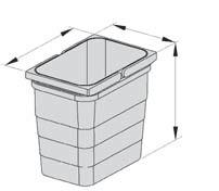 ONE2FOUR BIN SYSTEM COMPONENTS 230 153 306 230 220 220 5.