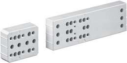 SPACER BLOCKS FOR PULL-OUT FRAMES Dimensions: 32 x 142 x 84 mm