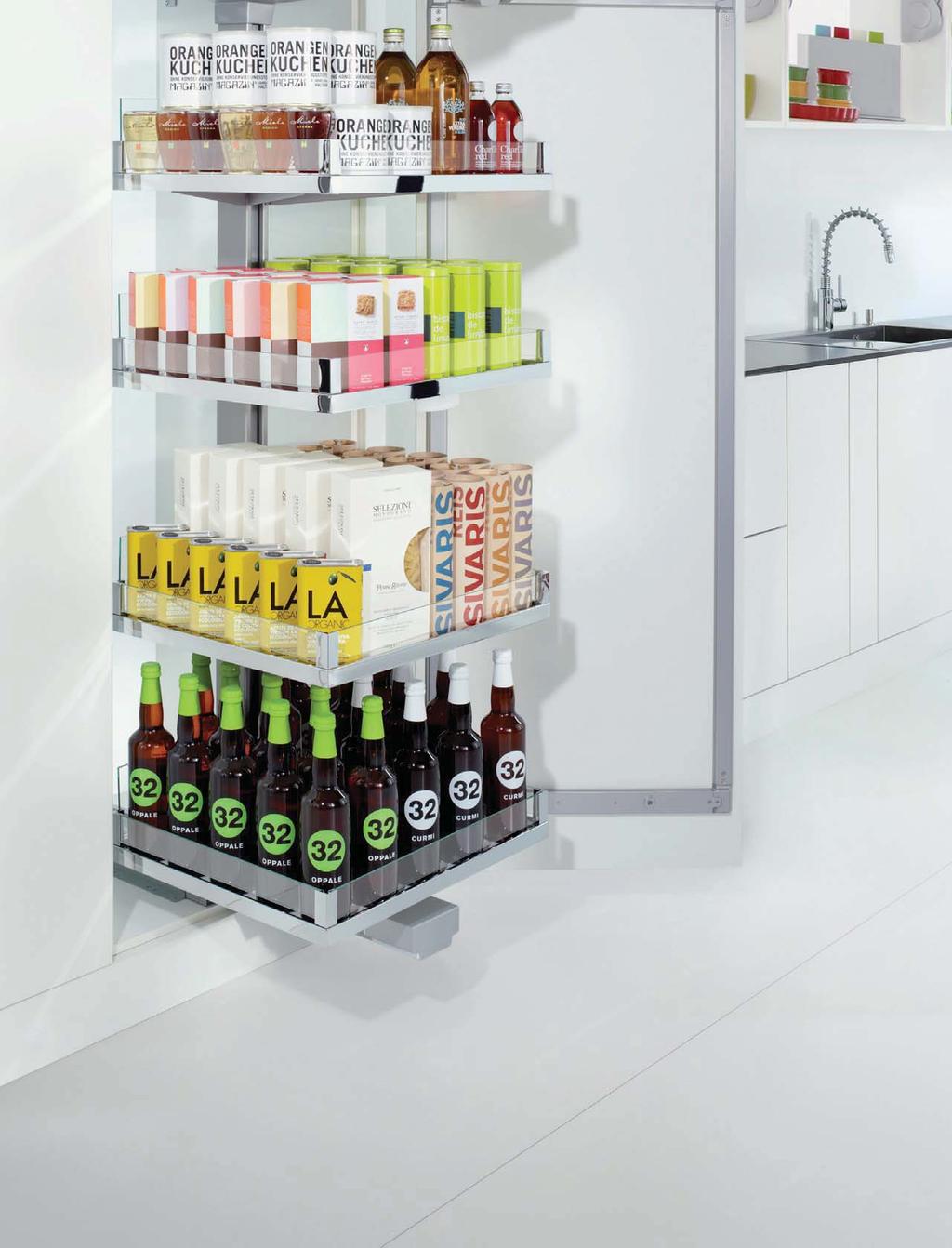 KITCHEN AND STORAGE PANTRY STORAGE SYSTEMS
