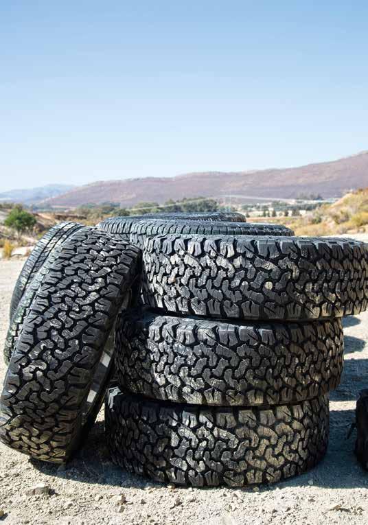 BACKGROUND Most bakkies and 4x4s are not equipped with tyres that are aimed at off-road driving.