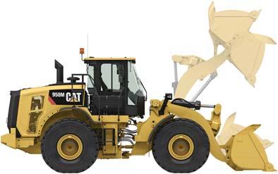 950M/962M Wheel Loaders Specifications Dimensions All dimensions are approximate.