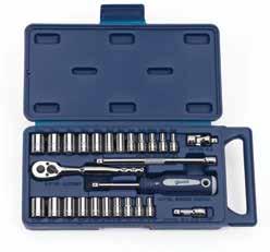 Socket and drive tools M 22 Piece 3/8" Drive Bolt Thru Socket Set 6 Point Compact Case Tool Set, SAE & MM 50671 22 Piece 3/8" Drive Bolt Thru Socket Set 3/8" Drive Tools: 3/8" Drive Shallow 6-Point