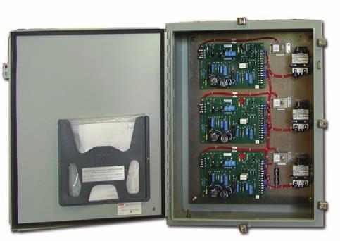 The PCM will thereby detect a single phasing condition caused by a loss of vacuum inside the vacuum interrupter contact module. The use of PCM s enables the user to: 1. Scheduled repair of switch 2.