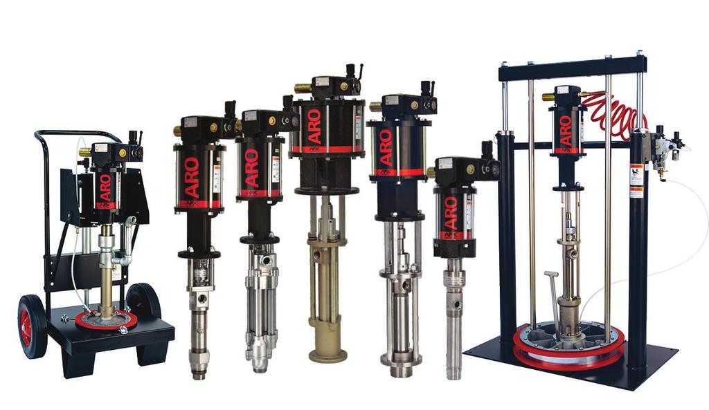 PISTON PUMP OVERVIEW For over 85 years, the ARO Fluid Products business of Ingersoll Rand has developed partnerships with more than 200 original equipment manufacturers and distributors, enabling us