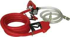 High Flow Refuelling Kit with Readout Framed pump with handle and nozzle holder 4
