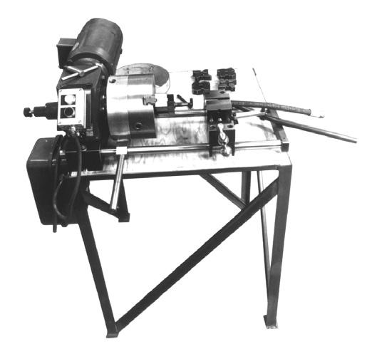 Rubber Hose Assembly Equipment S1385 Hose Cutoff Saw Low Cost Compact Easy Operation Bench-Mounted Built-in Safety Features U.L. Listed S1380 Hose Assembly Machine Machine Specifications Dimensions: 12 high x 34 long x 27 wide Weight: 200 lbs.