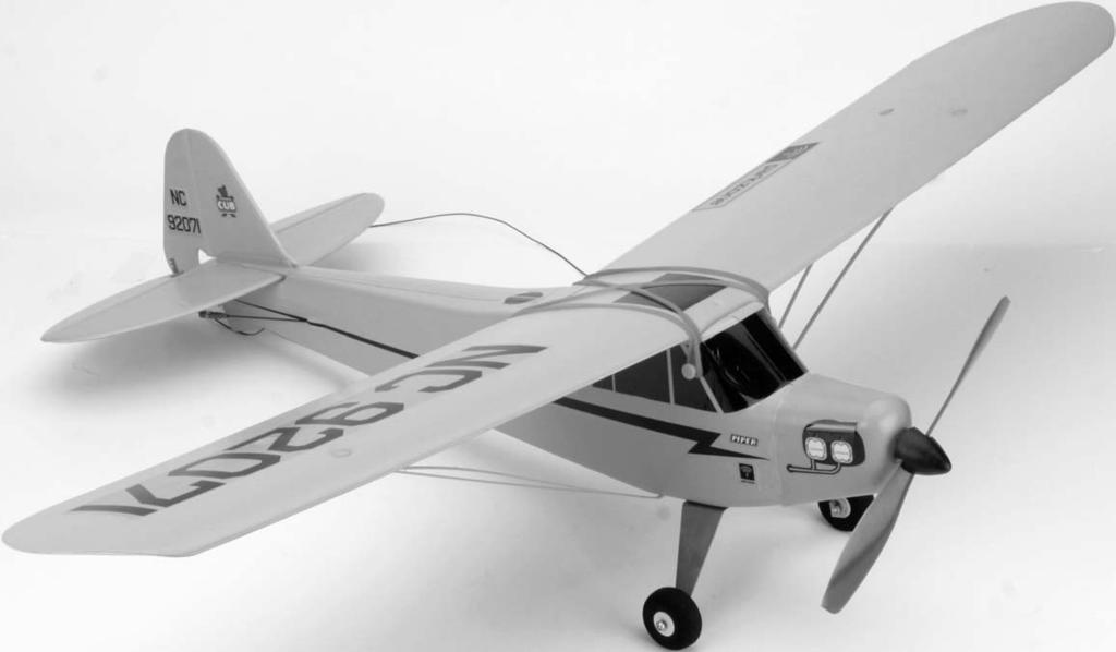 J-3 Cub Instruction Manual PKZ1115 6 05482 14134 2 ParkZone products are distributed exclusively by Horizon Hobby, Inc.