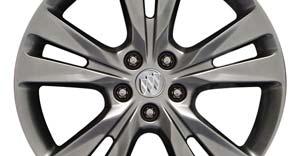 2 Use only GM-approved wheel/tire combinations. Visit buick.
