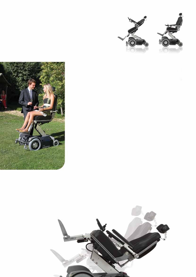 relax in the knowledge that your powerchair is designed to be the most reliable in the world Three decades of pioneering design backed by renowned Scandinavian quality guarantee that the Etac E800