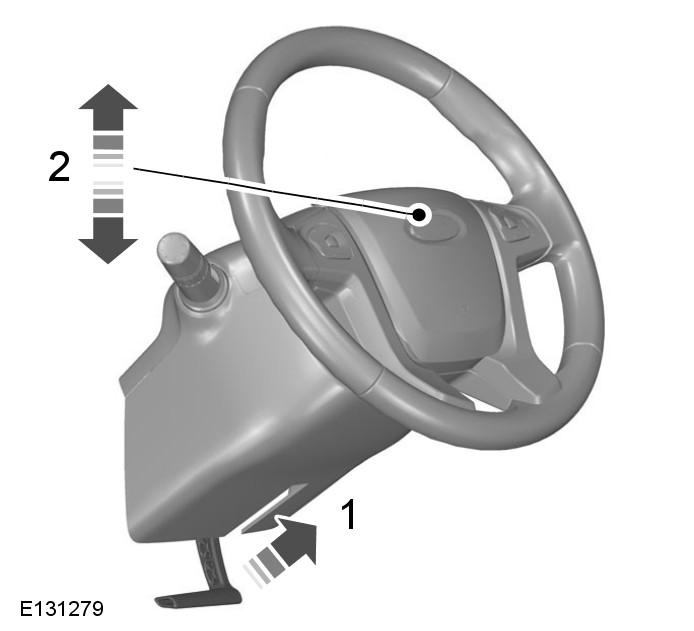 At a Glance Press the lock button twice within three seconds to double lock the doors. Adjusting the steering wheel WARNING Never adjust the steering wheel when the vehicle is moving.