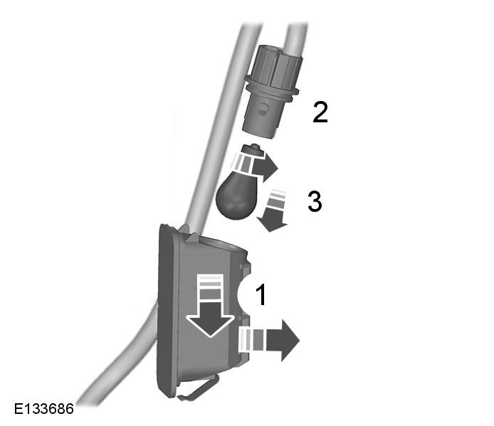 A B C Direction indicator Tail and brake lamp Reversing lamp 1.